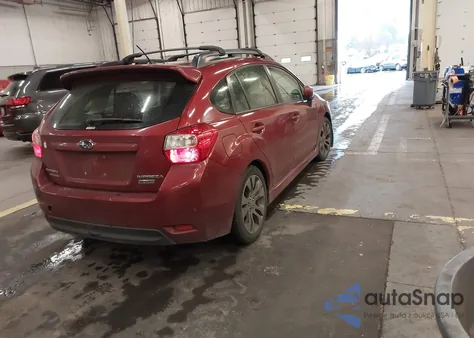 2013 Subaru Impreza 2.0I Sport Limited из США, поврежденный, VIN JF1GPAS65DH804177